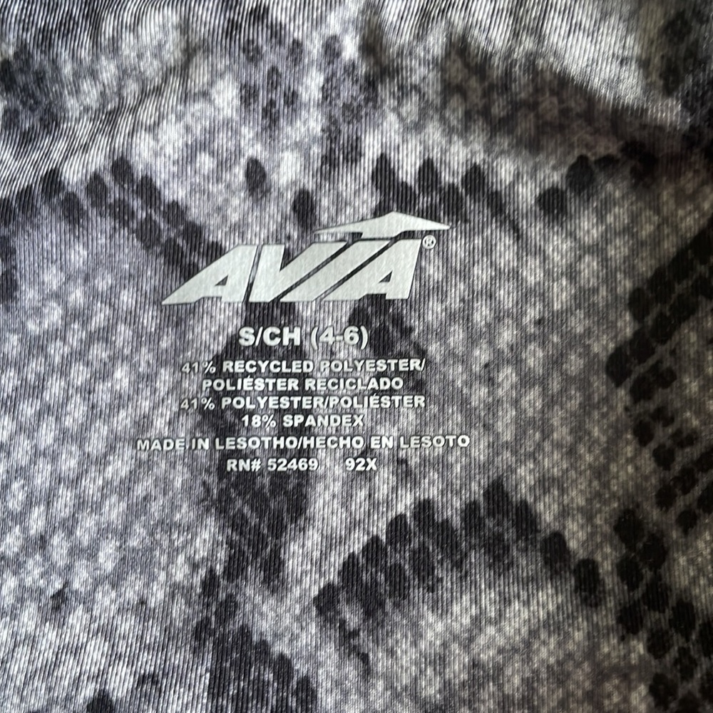 Avia snake print workout tights size small - Picture 5 of 10